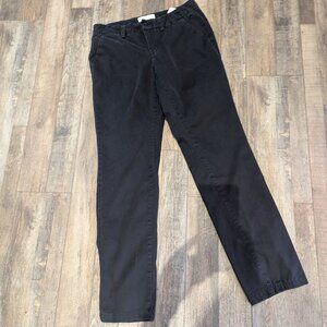 Nevada black cotton twill pant women's size 4
